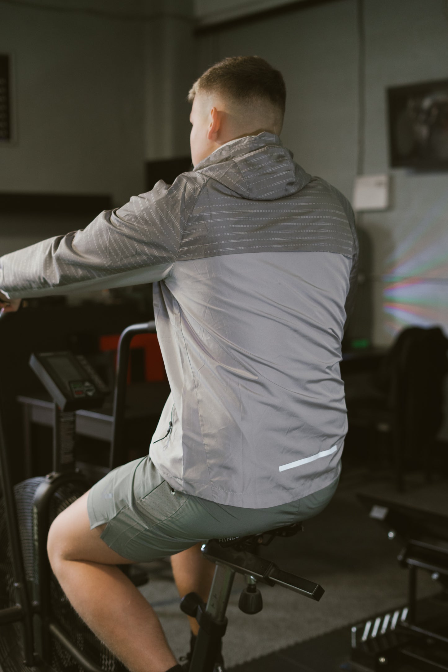 VERIFIED GREY WINDBREAKER